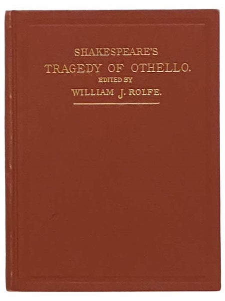 Shakespeare's Tragedy of Othello, the Moor of Venice (English Classics Series)