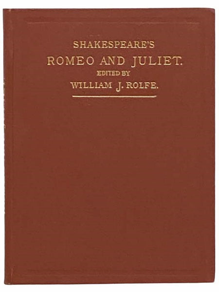 Shakespeare's Tragedy of Romeo and Juliet (English Classics Series)