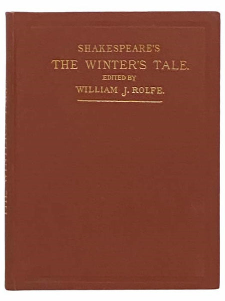 Shakespeare's Comedy of the Winter's Tale (English Classics Series)