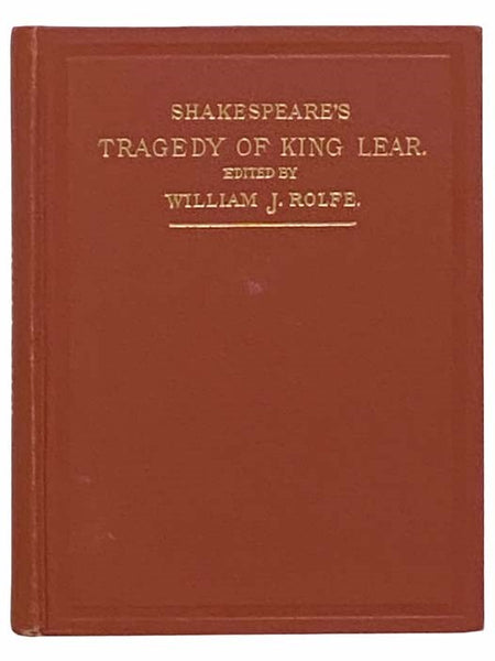 Shakespeare's Tragedy of King Lear (English Classics Series)