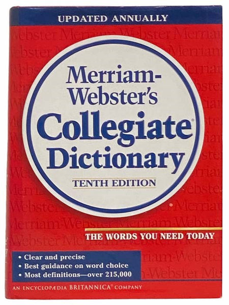 Merriam-Webster's Collegiate Dictionary: Tenth Edition