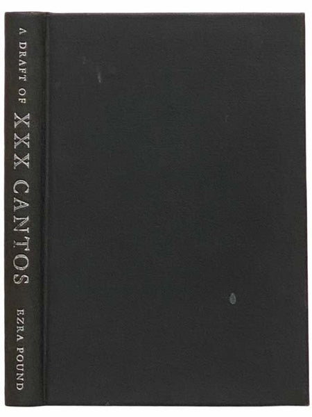 A Draft of XXX Cantos