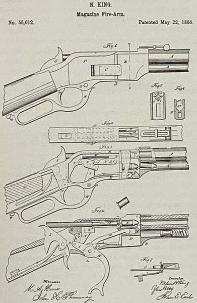 The First Winchester: The Story of the 1866 Repeating Rifle (Illustrated)