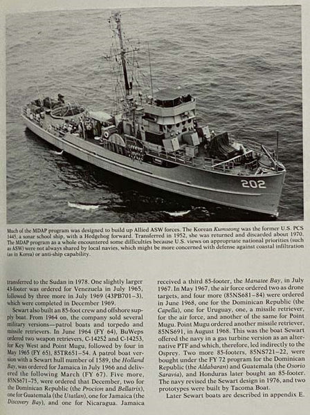 U.S. Small Combatants, Including PT-Boats, Subchasers, and the Brown-Water Navy: An Illustrated Design History [United States]