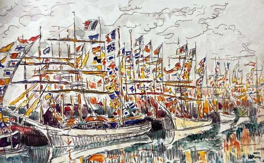 Paul Signac: A Collection of Watercolors and Drawings