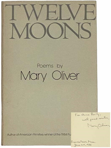 Twelve Moons: Poems
