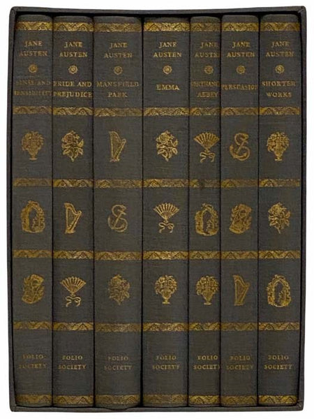 Jane Austen Seven Volume Set: Sense and Sensibility; Pride and Prejudice; Mansfield Park; Emma; Northanger Abbey; Persuasion; Shorter Works (The Novel Library)