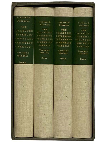 The Collected Letters of Thomas and Jane Welsh Carlyle, Volumes 1-4: 1812-1828 (Duke-Edinburgh Edition)