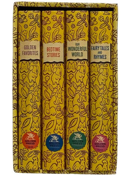 The Little Golden Book Library: Golden Favorites; Bedtime Stories; Our Wonderful World; Fairy Tales and Rhymes
