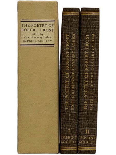 The Poetry of Robert Frost, in Two Volumes