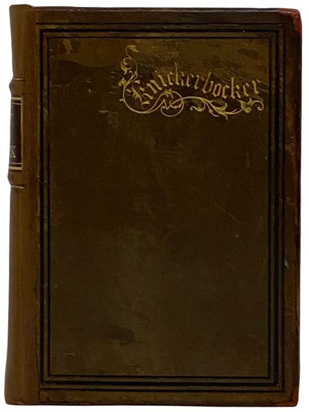 A History of New York, from the Beginning of the World to the End of the Dutch Dynasty; Containing, Among Many Surprising and Curious Matters, the Unutterable Ponderings of Walter the Doubter, the Disastrous Projects of William the Testy, and the Chivalr…