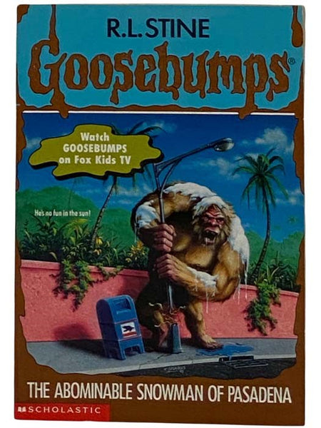 The Abominable Snowman of Pasadena (Goosebumps No. 38)