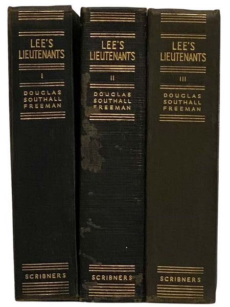 Lee's Lieutenants: A Study in Command, Three Volume Set -- Manassas to Malvern Hill; Cedar Mountain to Chancellorsville; Gettysburg to Appomattox