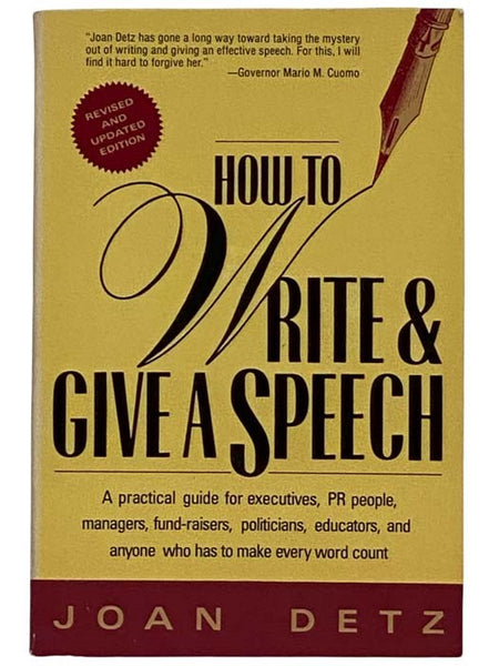 How to Write and Give a Speech
