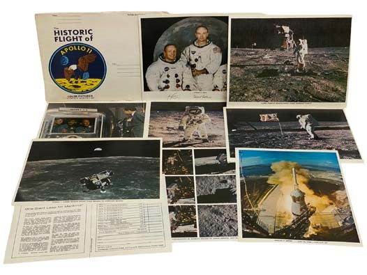 8 Color Pictures of the Historic Flight of Apollo 11