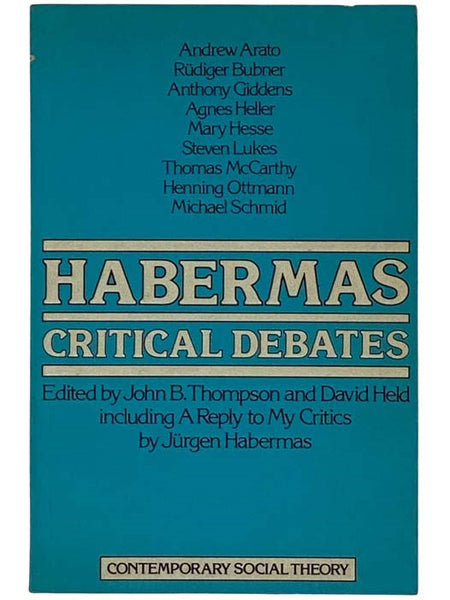 Habermas: Critical Debates