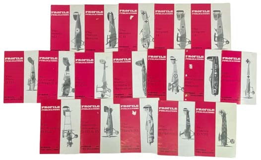 Profile Publications, in 17 Nonconsecutive Volumes: The Fokker Monoplanes, Number 38; The Pfalz DIII, Number 43; The Fokker D. VIII, Number 67; The Sopwith Triplane, Number 73; The Curtiss Hawk 75, Number 80; The Siemens Schuckert D III & IV, Number 86; …