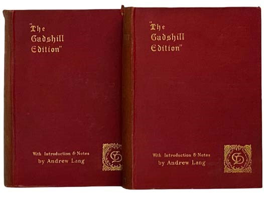 The Life and Adventures of Martin Chuzzlewit and American Notes, in 2 Volumes (The Works of Charles Dickens in 34 Volumes, Volume VI & Volume VII) (Gadshill Edition)