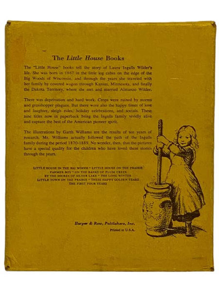 The Complete Set of Laura Ingalls Wilder's Little House Books, in Nine Volumes: Little House in the Big Woods; Farmer Boy; Little House on the Prairie; On the Banks of Plum Creek; By the Shores of Silver Lake; The Long Winter; Little Town on the Prairie;…