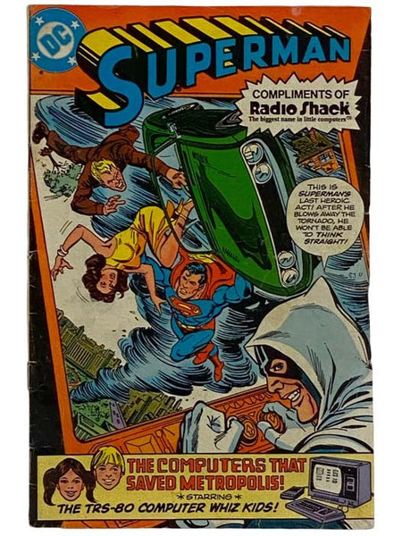 Superman: The Computers That Saved Metropolis! *Starring* The TRS-80 Computer Whiz Kids! (Compliments of Radio Shack) (July 1980)
