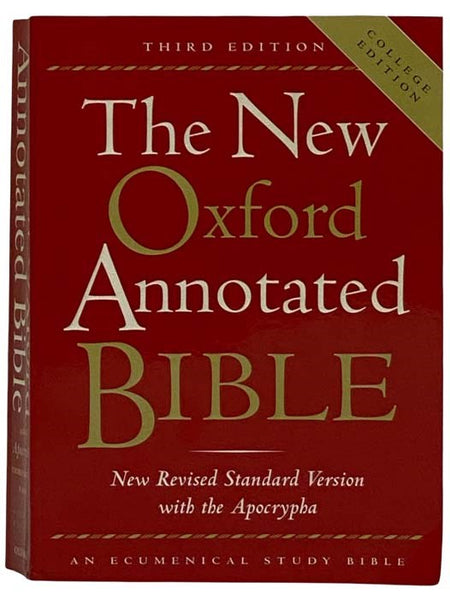 The New Oxford Annotated Bible: New Revised Standard Version with the Apocrypha (Third Edition)