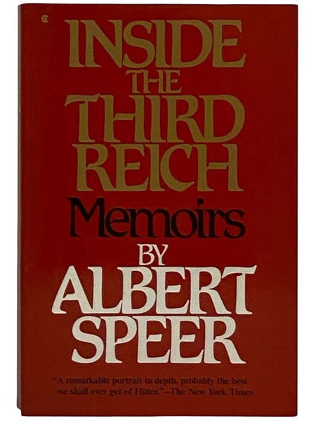 Inside the Third Reich: Memoirs by Albert Speer