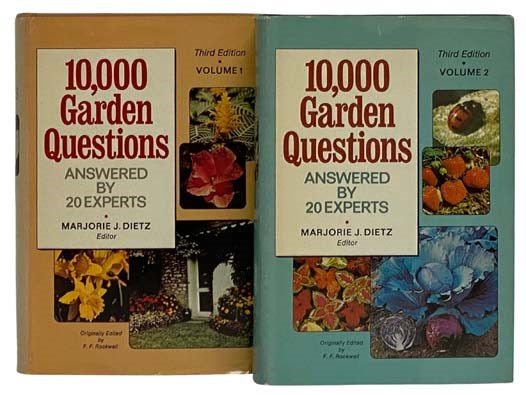 10,000 Garden Questions Answered by 20 Experts, in Two Volumes