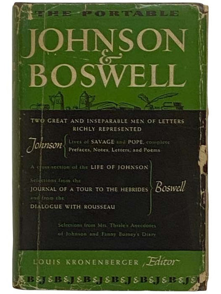The Portable Johnson and Boswell (The Viking Portable Library, No. 34)