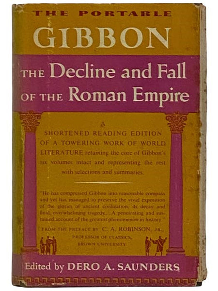 The Portable Gibbon: The Decline and Fall of the Roman Empire (The Viking Portable Library, No. 60)