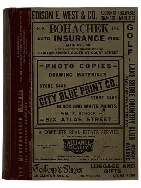Polk's Rochester (Monroe County, N.Y) City Directory, 1941, Vol. LXXXXI [91]