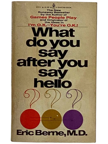 What Do You Say After You Say Hello?