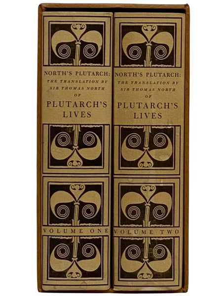 The Lives of the Noble Grecians and Romans, Compared together by That Grave, Learned Philosopher and Historiographer Plutarch of Chaeronea, in Two Volumes (The Heritage Press)