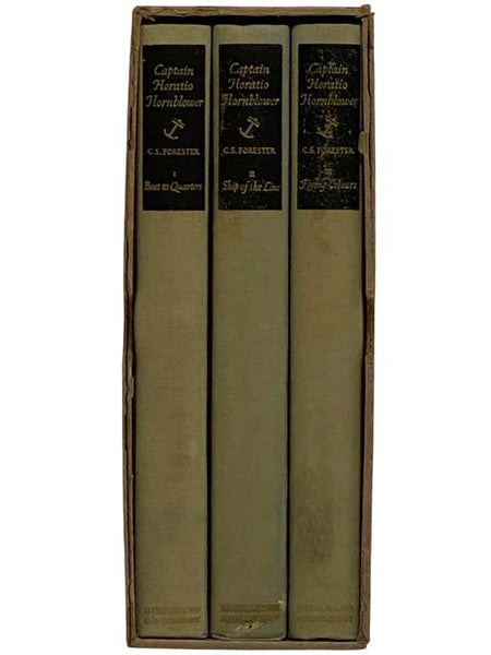 Captain Horatio Hornblower Three Volume Hardcover Set: Beat to Quarters; Ship of the Line; Flying Colours [Colors]