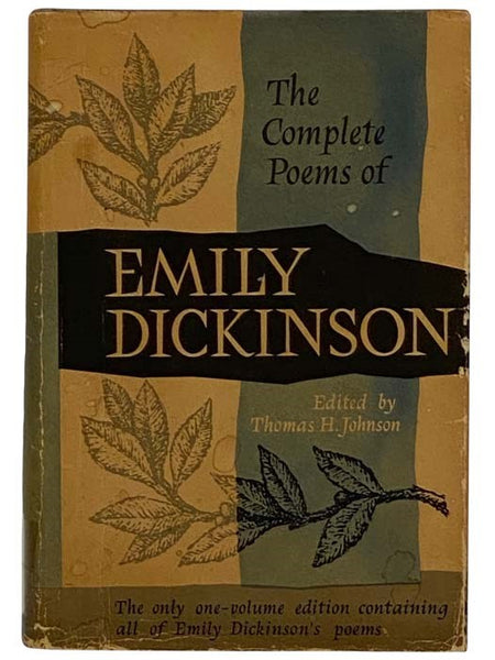 The Complete Poems of Emily Dickinson