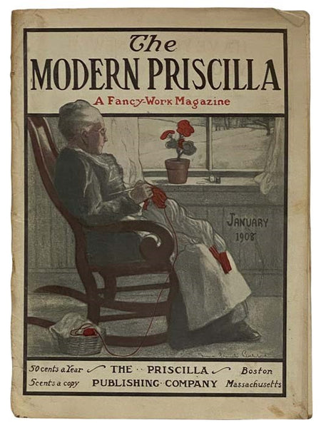 The Modern Priscilla, A Fancy-Work Magazine, January, 1908, Vol. XXI, No. 11
