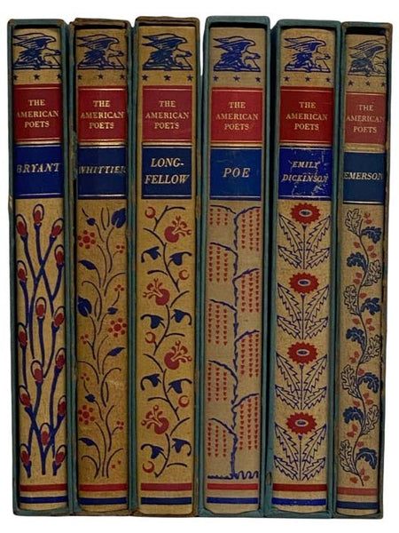 The American Poets Series Six Volume Set: The Poems of William Cullen Bryant; The Poems of John Greenleaf Whitter; The Poems of Henry Wadsworth Longfellow; Complete Poems of Edgar Allan Poe; The Poems of Emily Dickinson; The Poems of Ralph Waldo Emerson