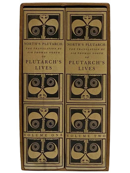 The Lives of the Noble Grecians and Romans, Compared together by That Grave, Learned Philosopher and Historiographer Plutarch of Chaeronea, in Two Volumes (The Heritage Press)