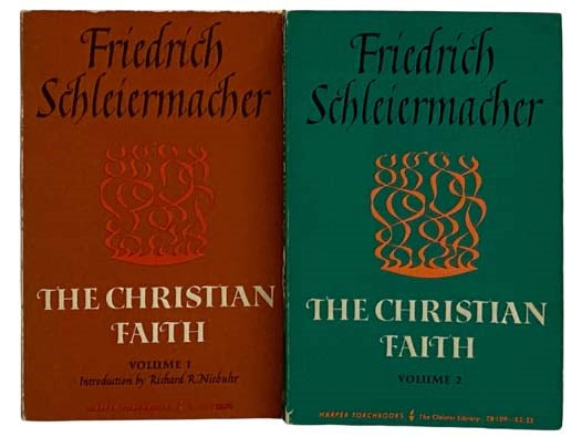 The Christian Faith 2-Volume Set (Harper Torchbooks TB 108 & 109)