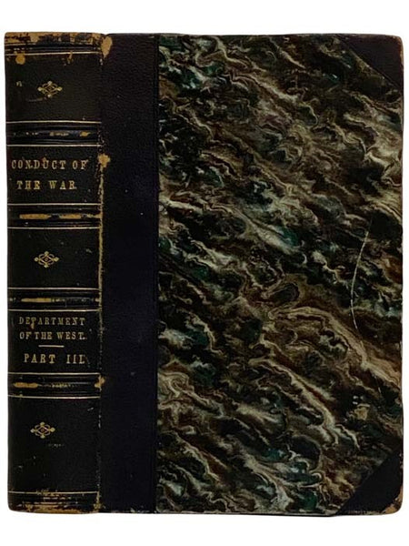 Report of the Joint Committee on the Conduct of the War, Volume III