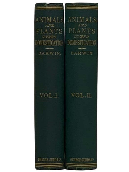 The Variation of Animals and Plants under Domestication. in Two Volumes.