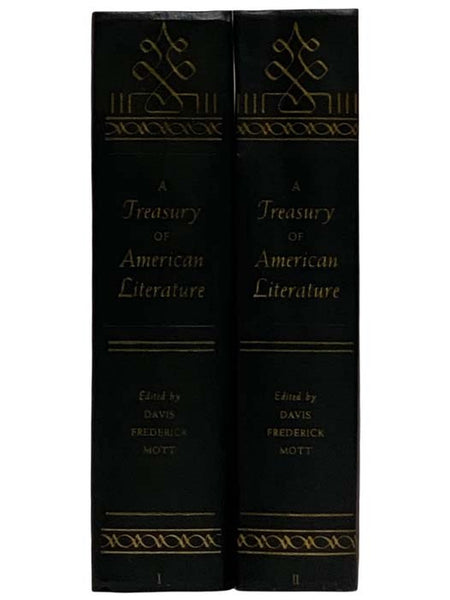 A Treasury of American Literature, in Two Volumes: From the Beginning to 1860; From 1860 to the Present