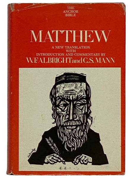 Matthew (The Anchor Bible)