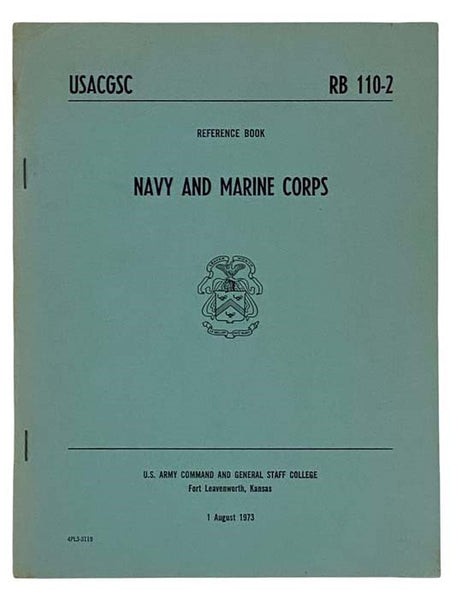 Navy and Marine Corps (Reference Book RB 110-2)