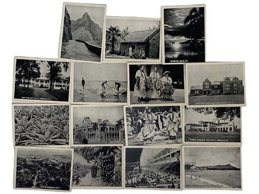 Bardell Miniatures Honolulu Hawaii: 15 Views [Black-and-White]