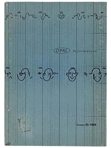 Opal Information, Number 25, 1994
