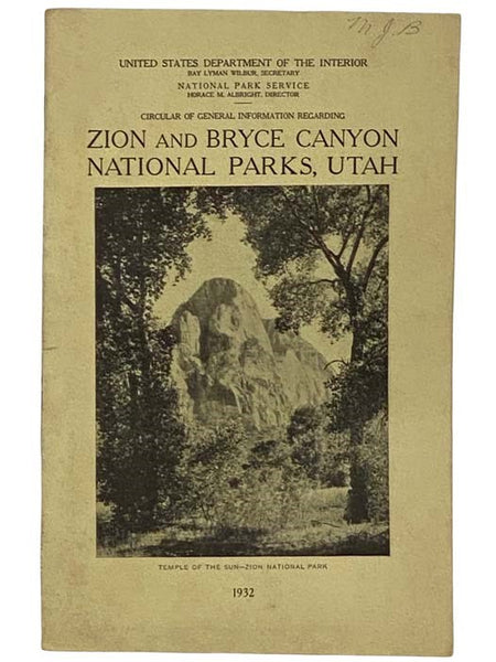 Zion and Bryce, Canyon National Parks, Utah