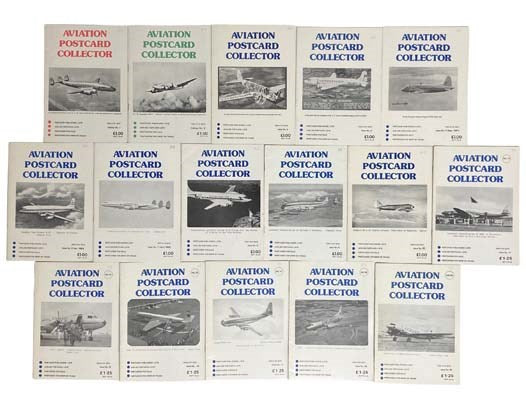 Aviation Postcard Collector, 16 Volume Set