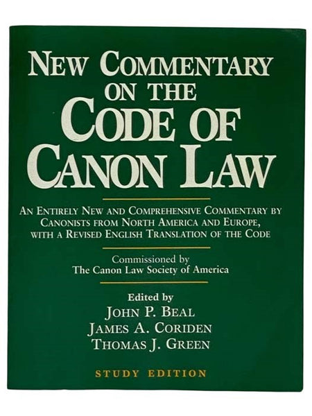 New Commentary on the Code of Canon Law