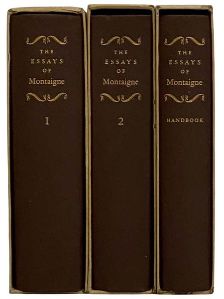 The Essays of Montaigne, with Handbook to the Essays, in Three Volumes (The Heritage Press)