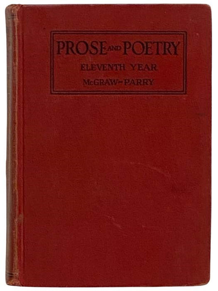 Prose and Poetry for the Eleventh Year
